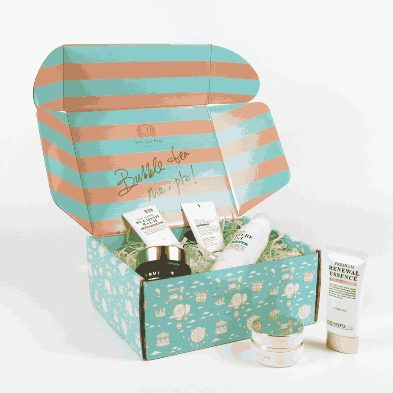 Custom Printing Colorful Mailing Gift Boxes for Cosmetics Packaging | Crown Win Manufacturer
