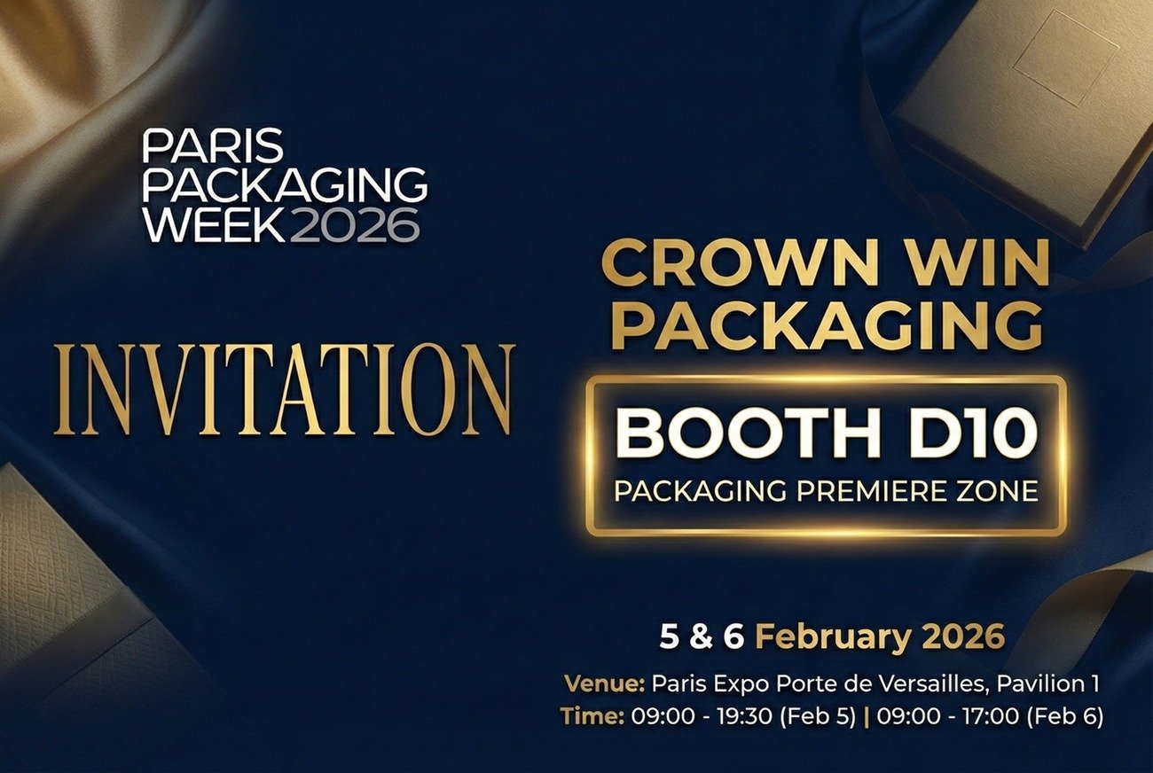 Crown Win Debuts at 2026 Paris Packaging Week: Showcasing Annual Customized Paper Packaging Solutions