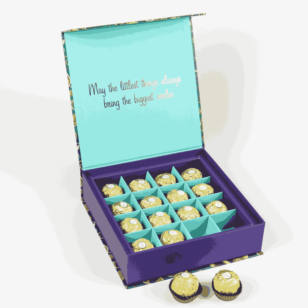  Custom Food Grade Magnetic Chocolate Gift Paper Boxes| Crown Win Manufacturer