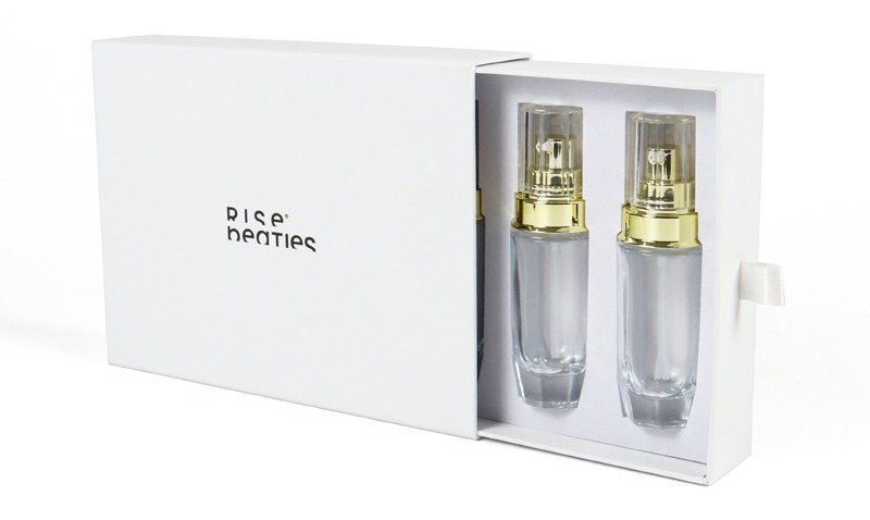 High-End Customized White Cardboard Double-Door Beauty Gift Box: A Packaging Solution for Skincare an