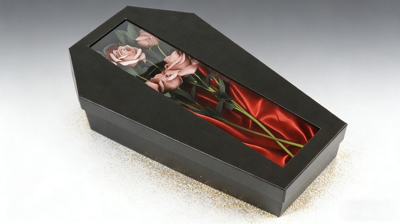 Enhance your floral brand image with Crown Win's customizable dark style gift box