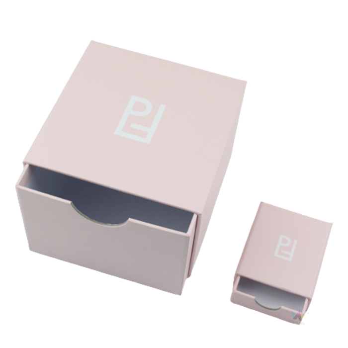 Premium Pink Cardboard Drawer Style - Gift Box | Crown Win Box Manufacturer Customizable