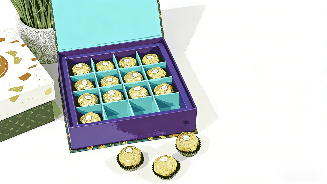 Customized food grade magnetic chocolate gift box: Crown Win, enhance your chocolate brand image