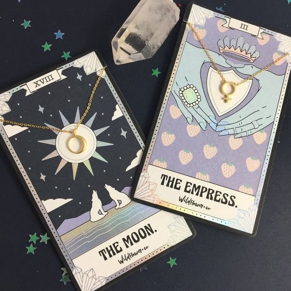 Customized paper thank-you card with jewelry brand logo for unboxing