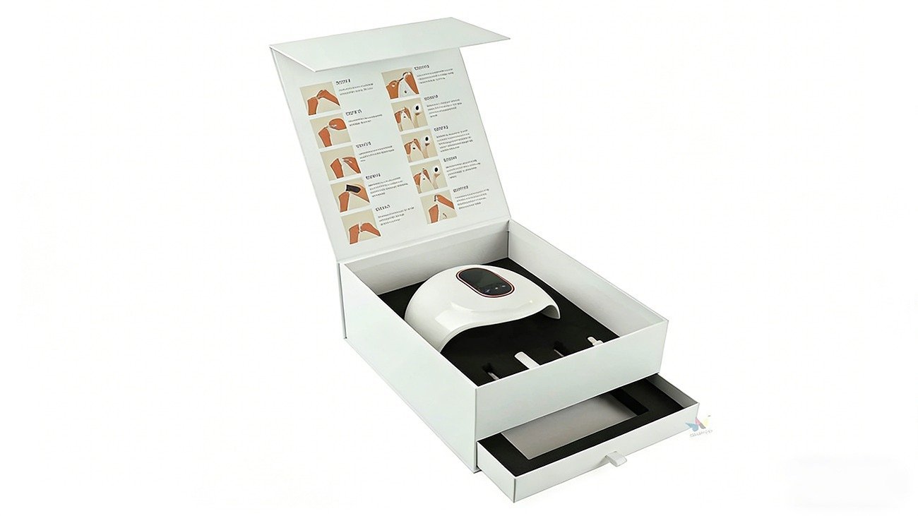Crown Win FSC certified sustainable UV LED nail lamp packaging box