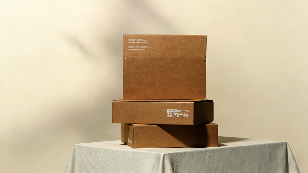 Kraft paper reference packaging design