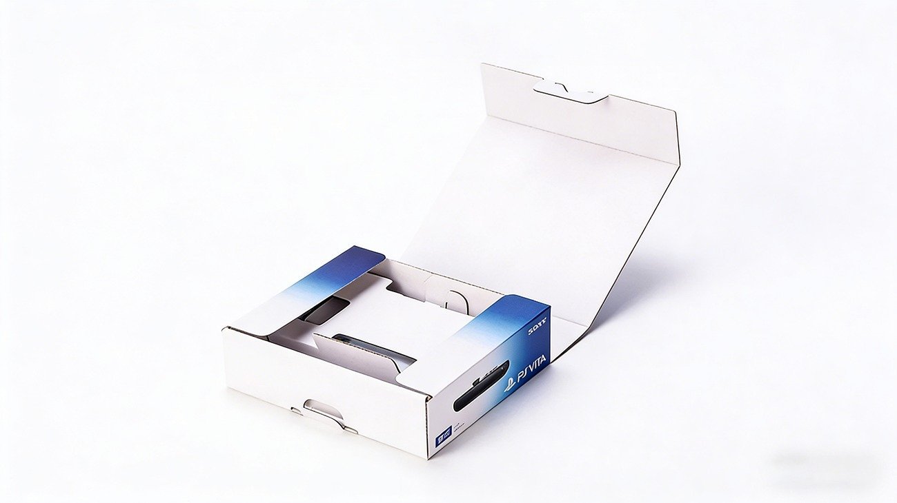 Electronic product folding box - with built-in EVA foam lining