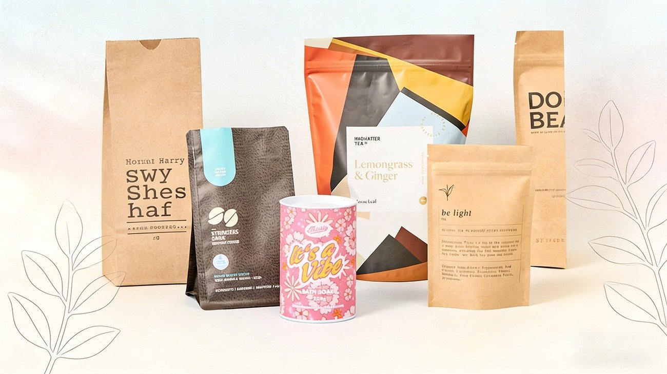 Paper and Plastic Packaging for Coffee and Tea