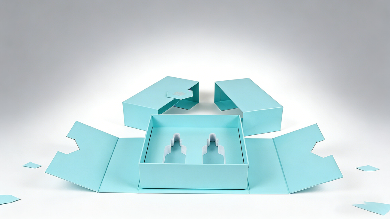 FSC certified recyclable hard essential oil packaging box