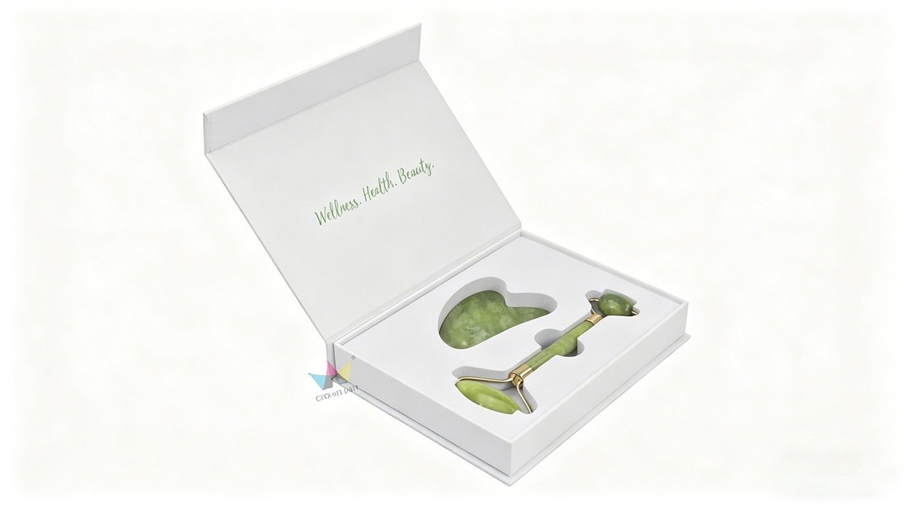 Magnetic book-shaped packaging box