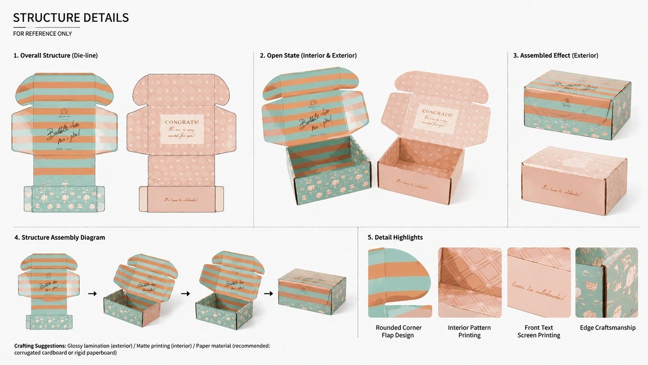 FSC recyclable eco-friendly custom beauty product packaging box