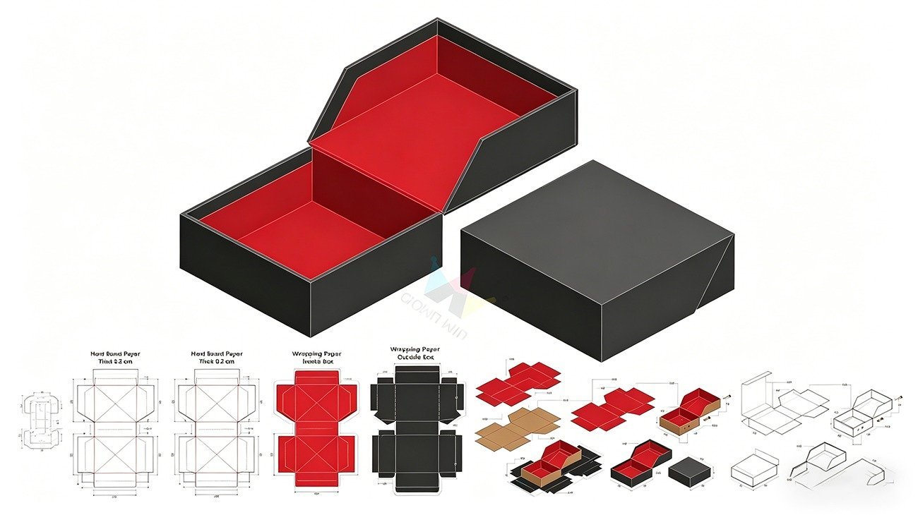 Flip Type Magnetic Hard Box Structure Analysis: From Die Mold Design to Unboxing Experience