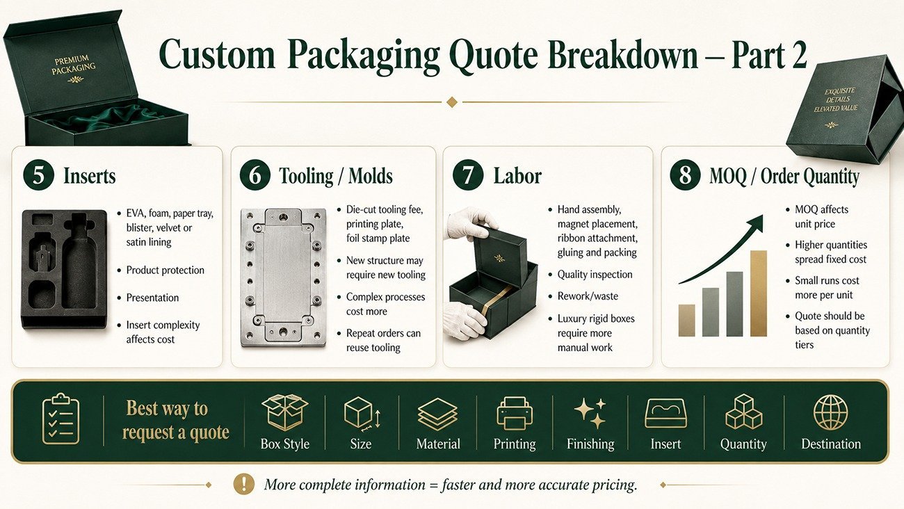 Pricing Factors for Custom Packaging Boxes