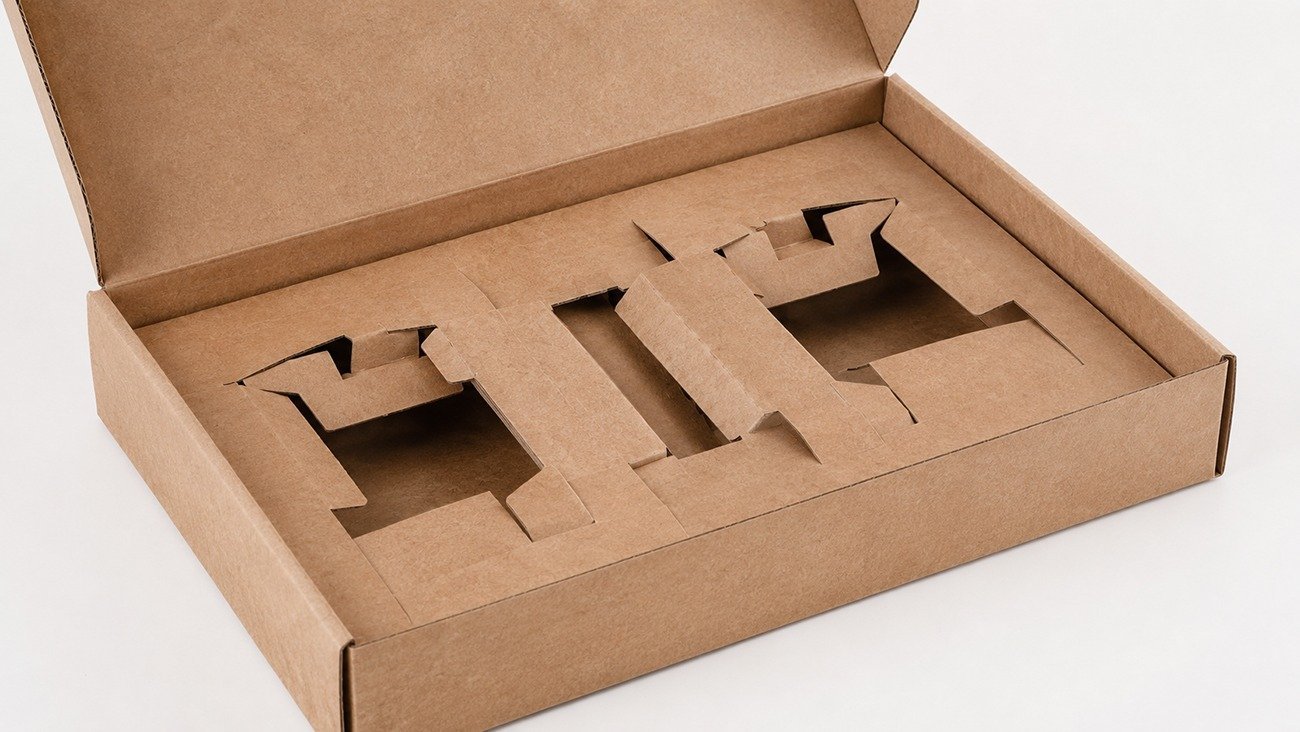 Paper inner tray in custom packaging