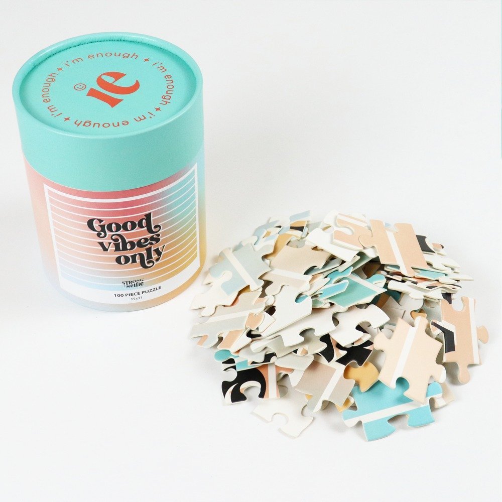 Custom Printed Cylindrical Paper Toy Box | Round Cardboard Tube Toy Packaging Box For Jigsaw Puzzle