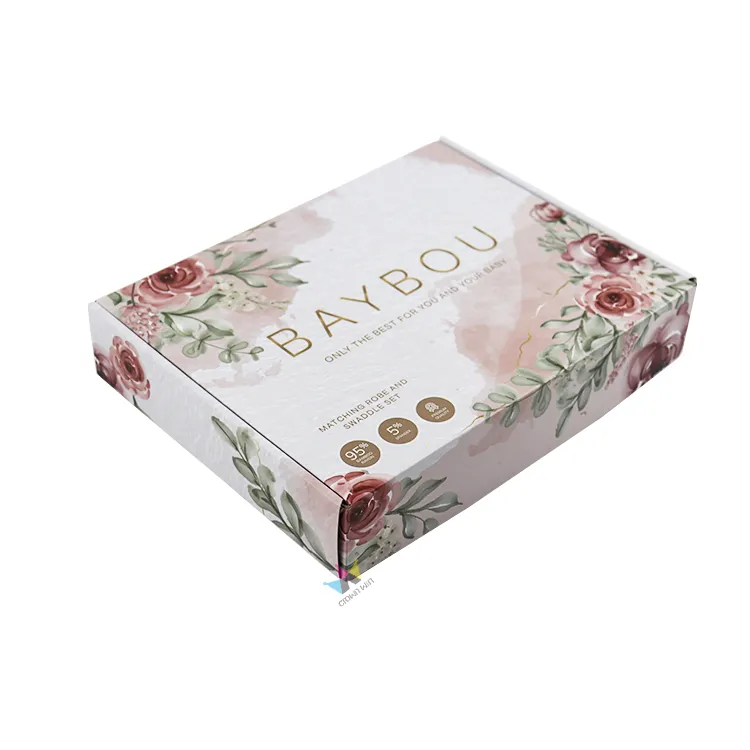Custom Printed Shipping Box, Full Color Corrugated Shipping Packaging Boxes for Brand Delivery