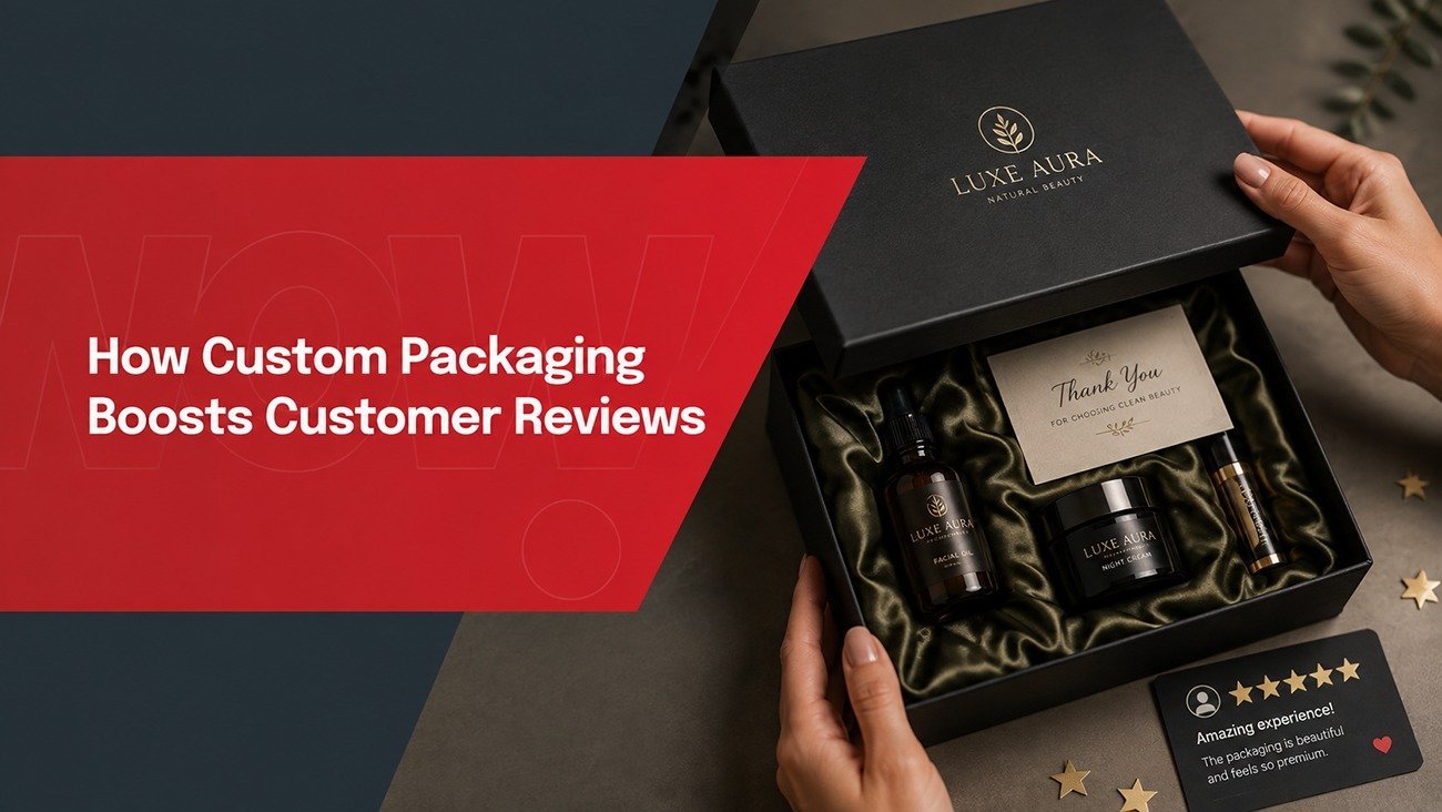 How Custom Packaging Boosts Customer Reviews