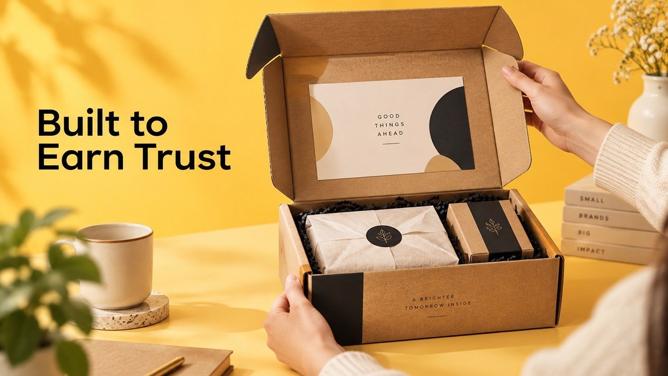 Why Custom Packaging Builds Trust for New Brands