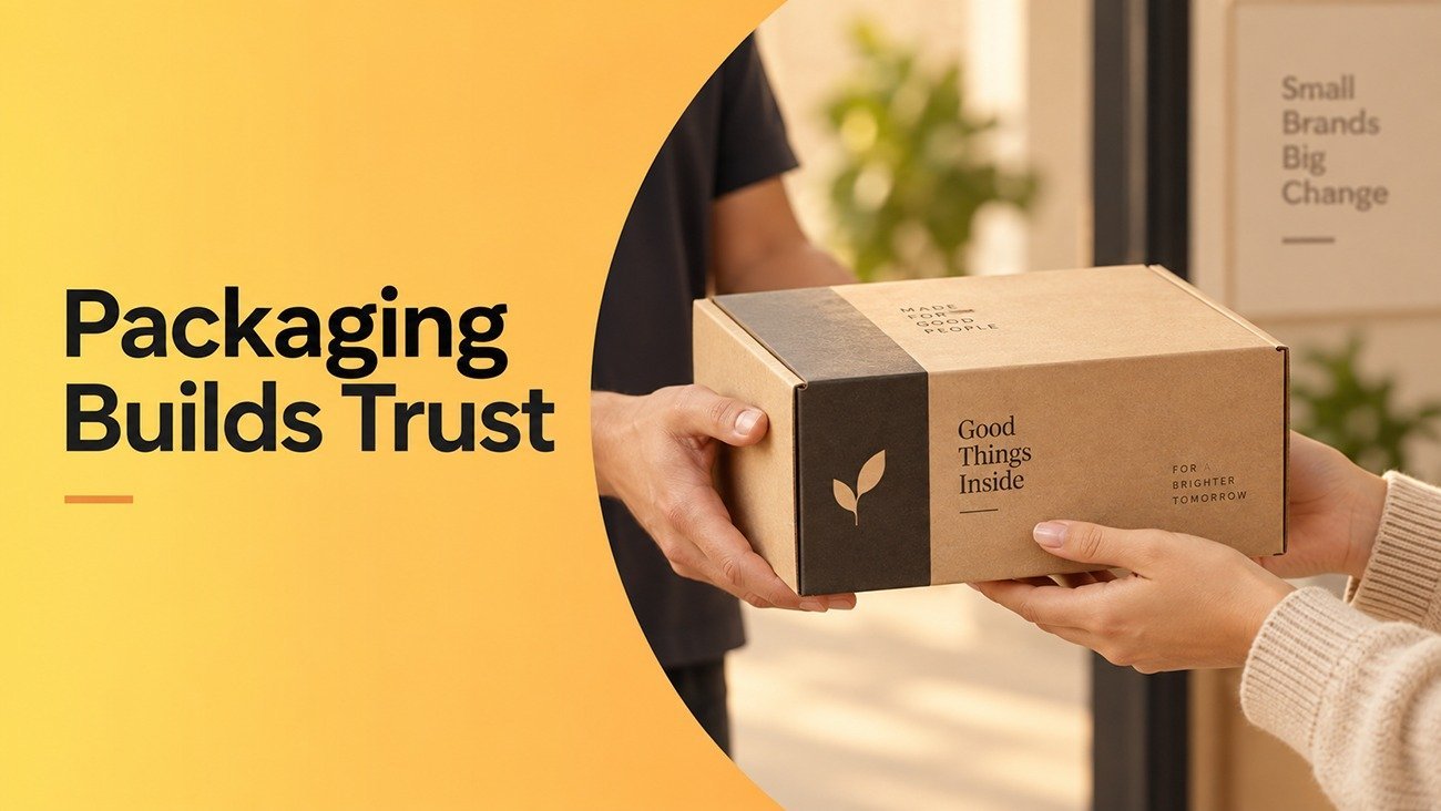 Export-ready premium custom paper packaging supports trust building between new brands and buyers